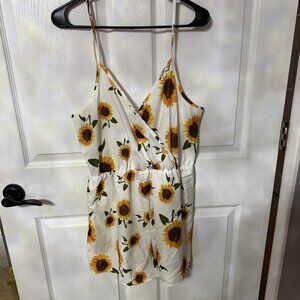 Shein Sunflower Romper